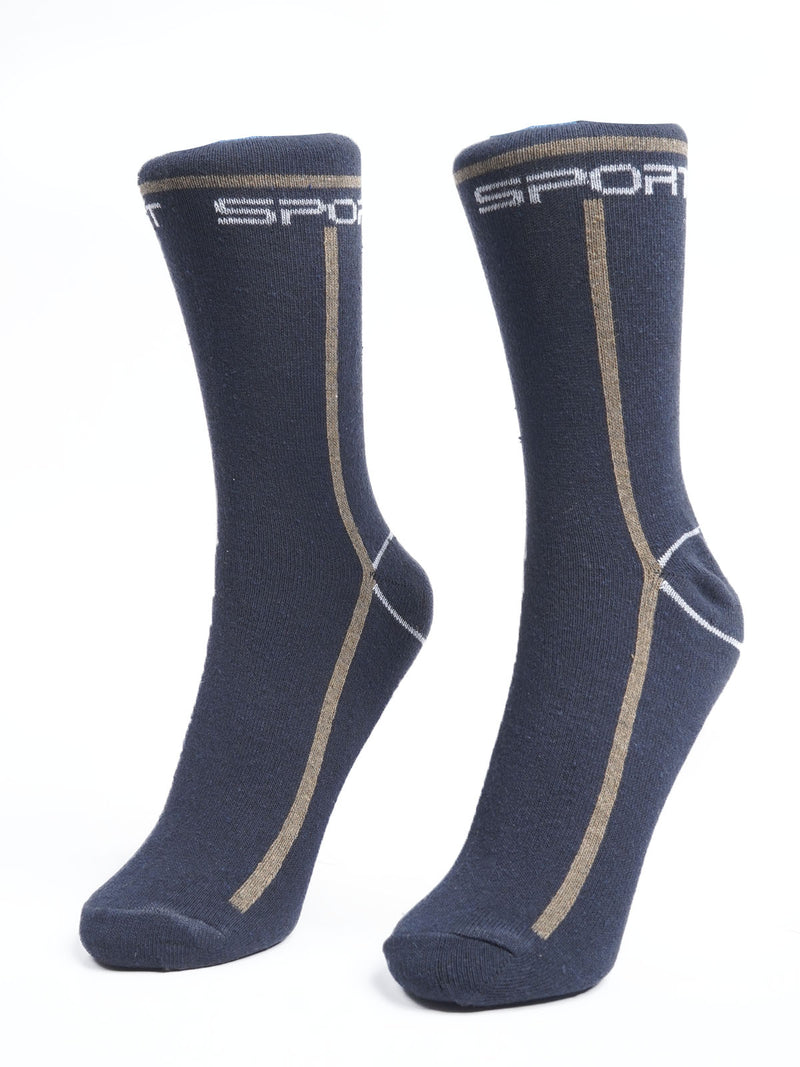 Navy Blue Designer Socks  (SOCKS-1120)