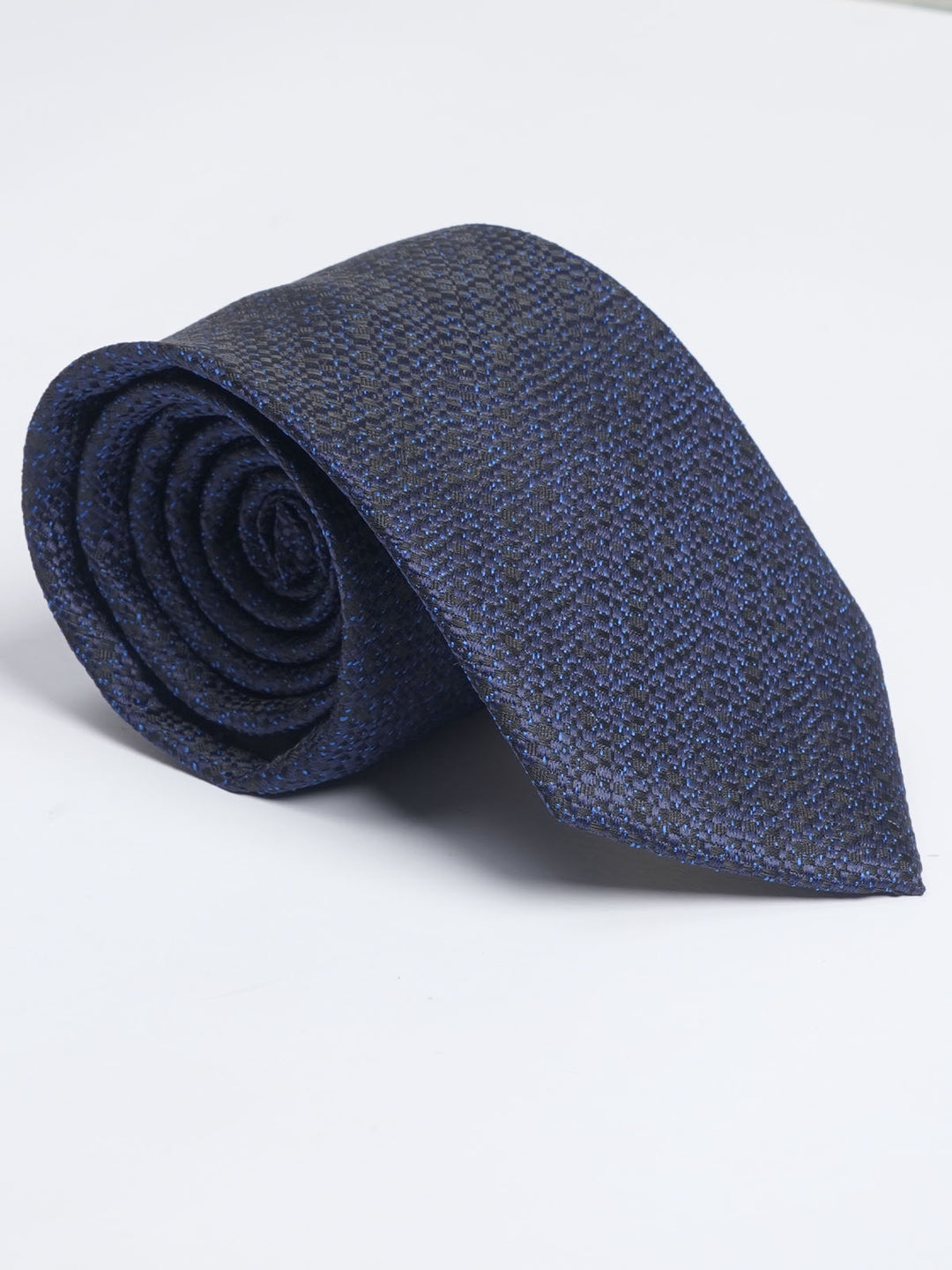 Navy Blue Designer Self Tie (TIE-1121)