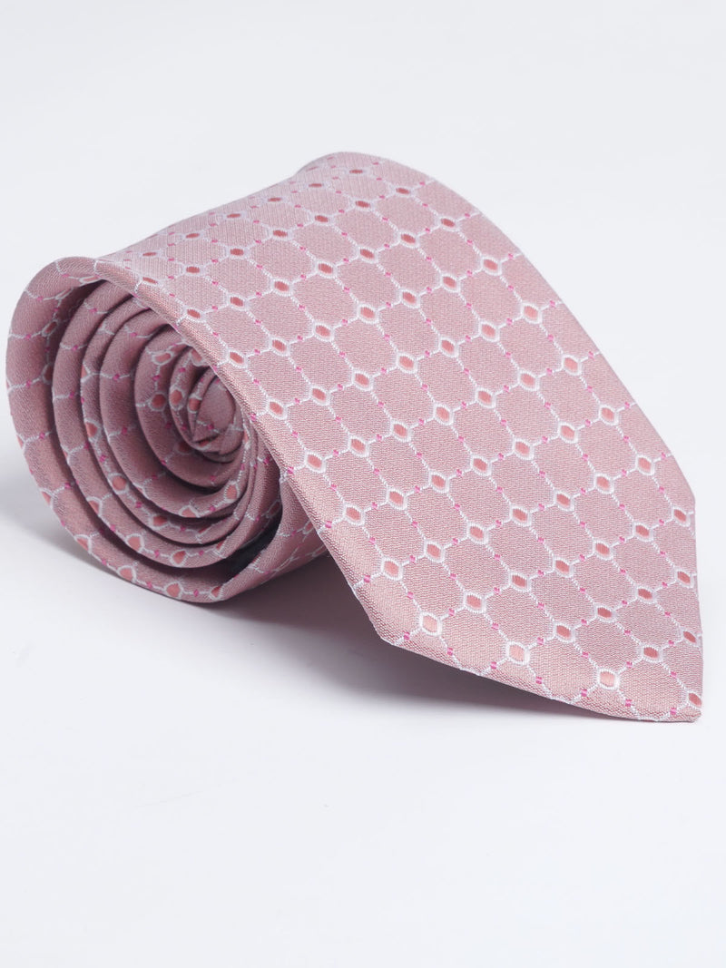 Light Pink Designer Self Tie (TIE-1129)