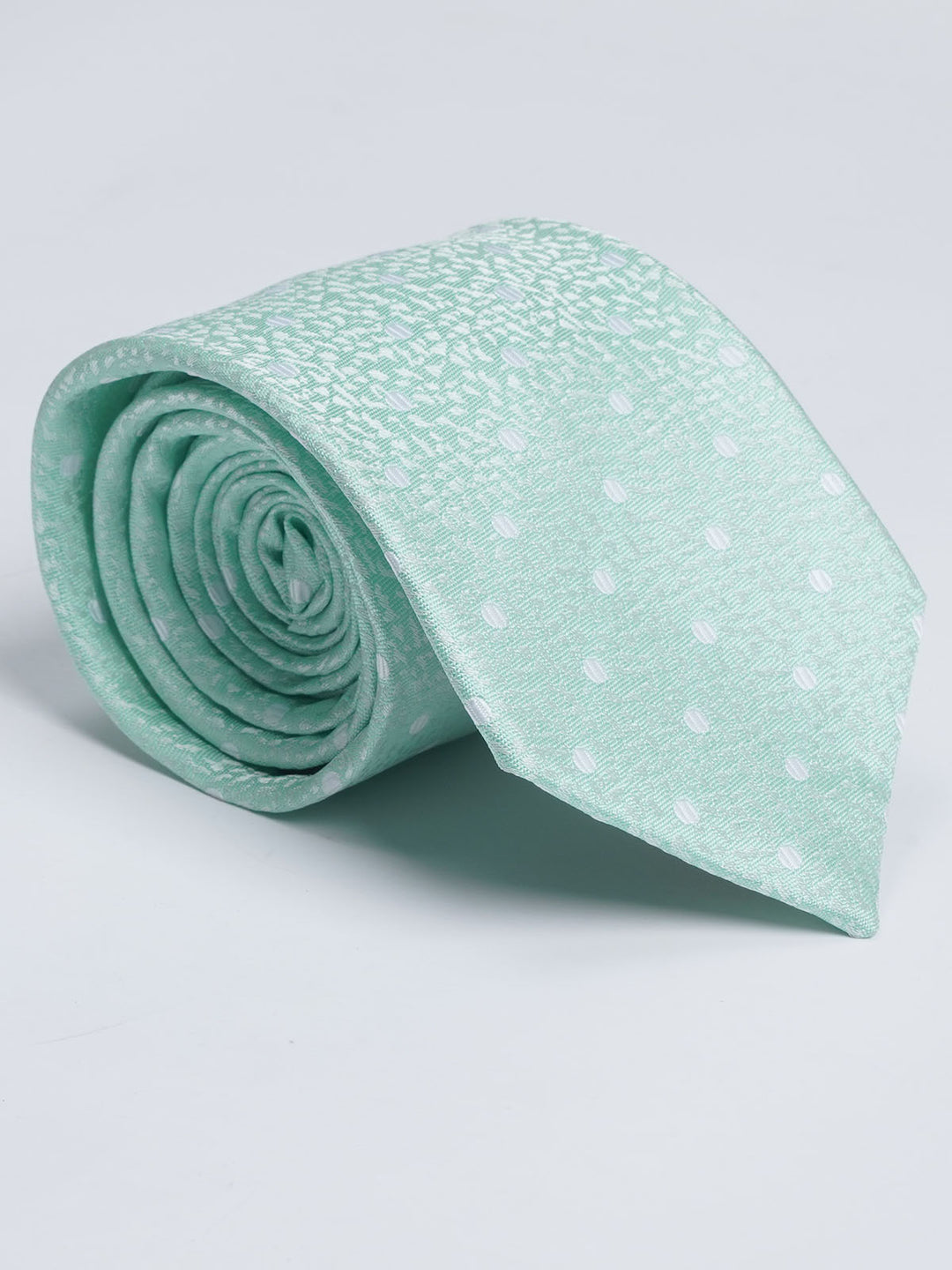 Light Green Designer Self Tie (TIE-1136)