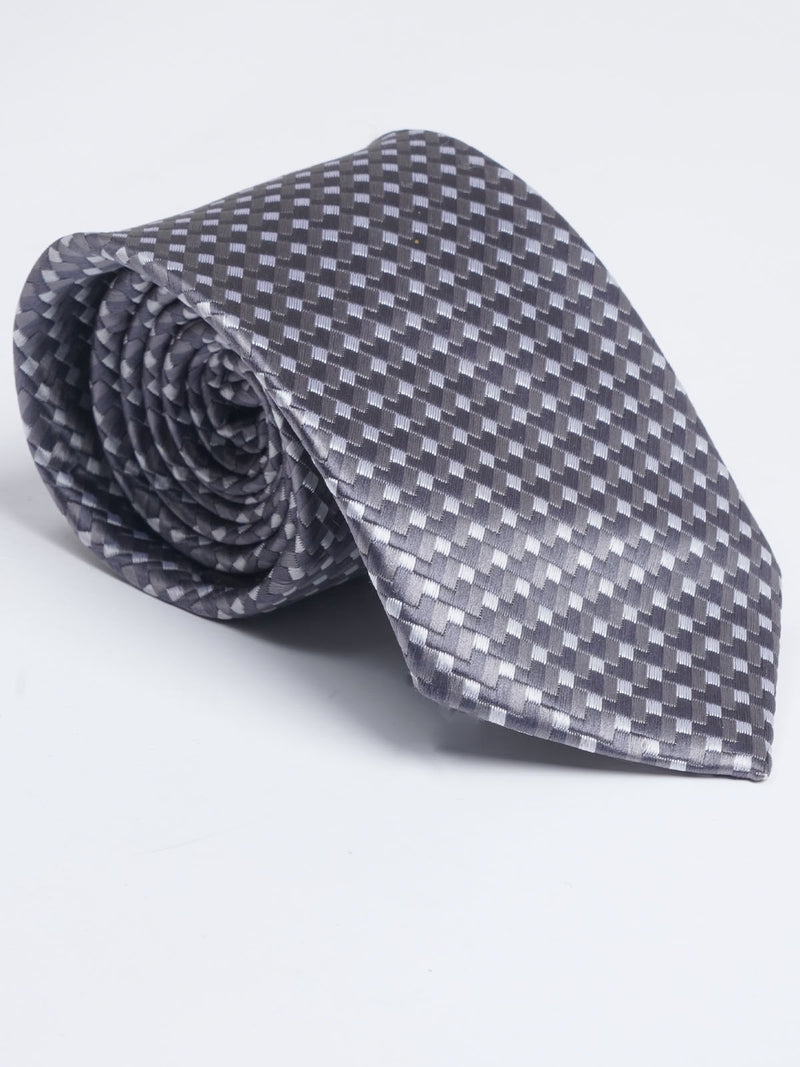 Dark Grey Designer Self Tie (TIE-1137)