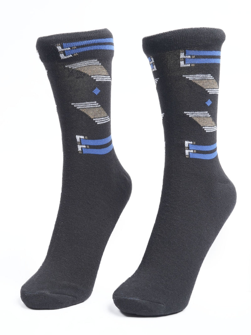 Black Designer Socks  (SOCKS-1137)