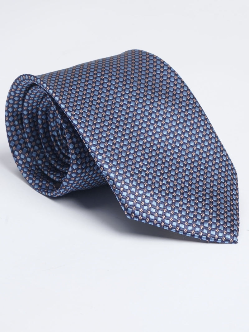 Navy Blue Designer Self Tie (TIE-1139)