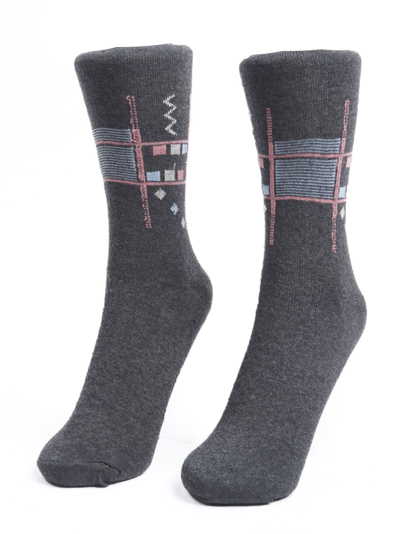 Black Designer Socks  (SOCKS-1141)