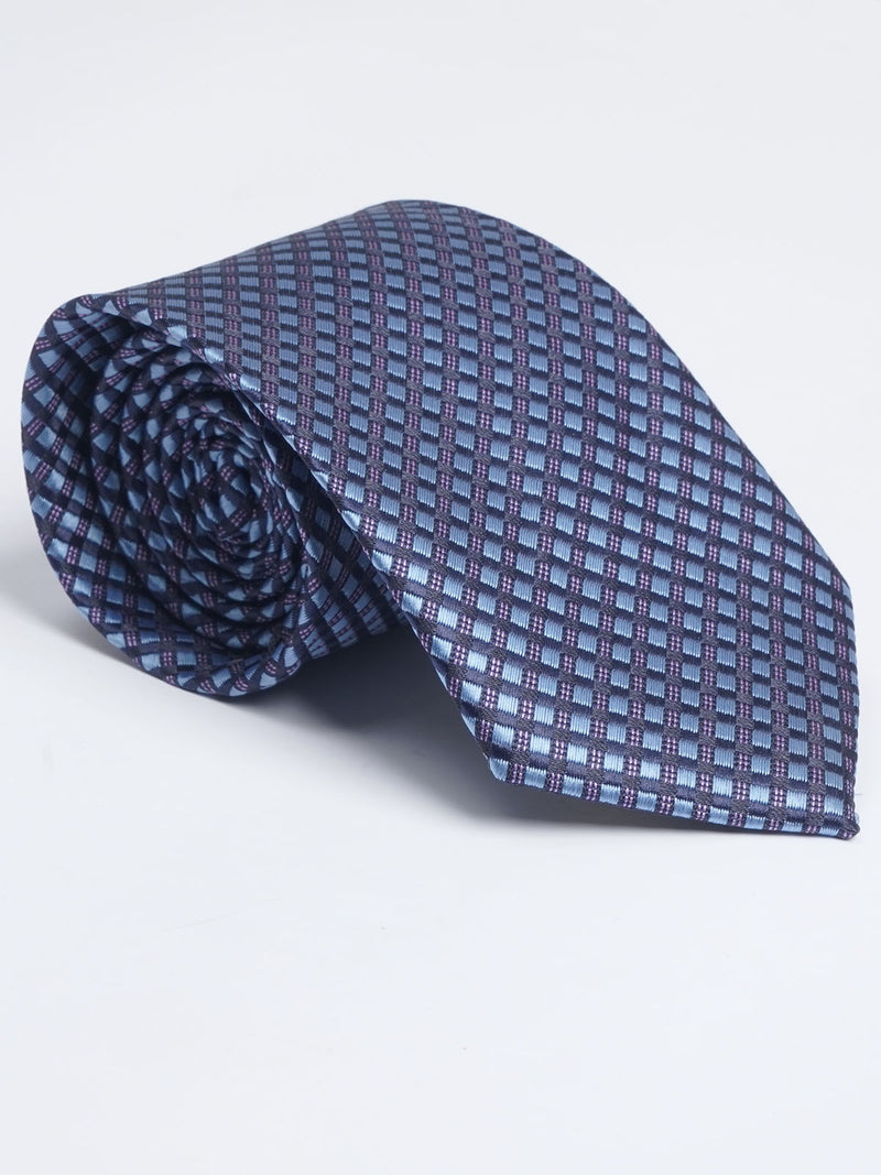 Navy Blue Designer Self Tie (TIE-1144)