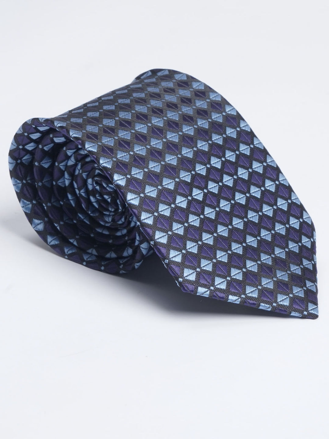 Navy Blue Designer Self Tie (TIE-1149)