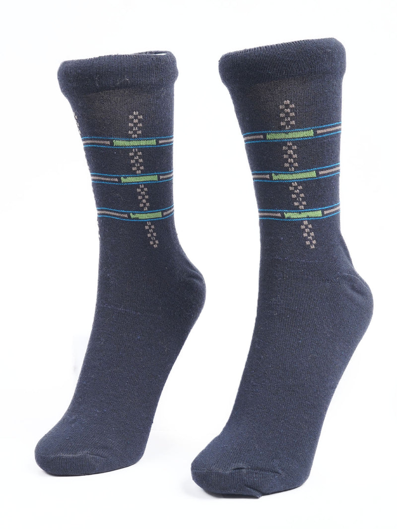 Dark Blue Designer Socks  (SOCKS-1150)