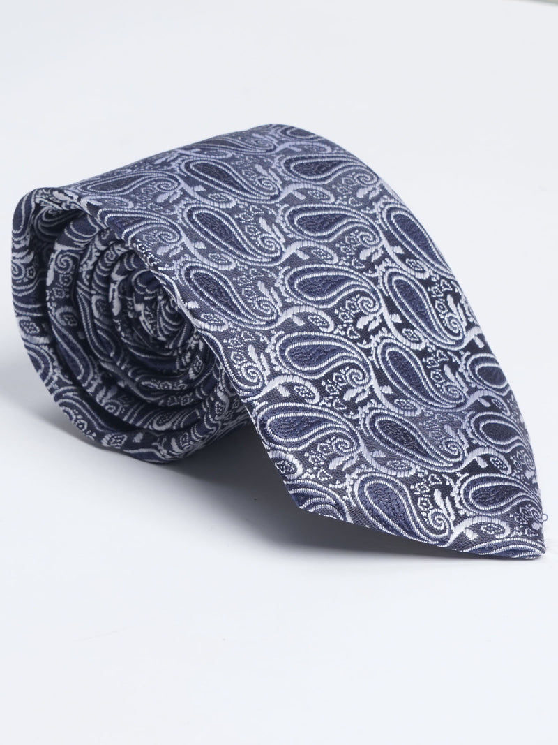 Blue Designer Self Tie (TIE-1152)