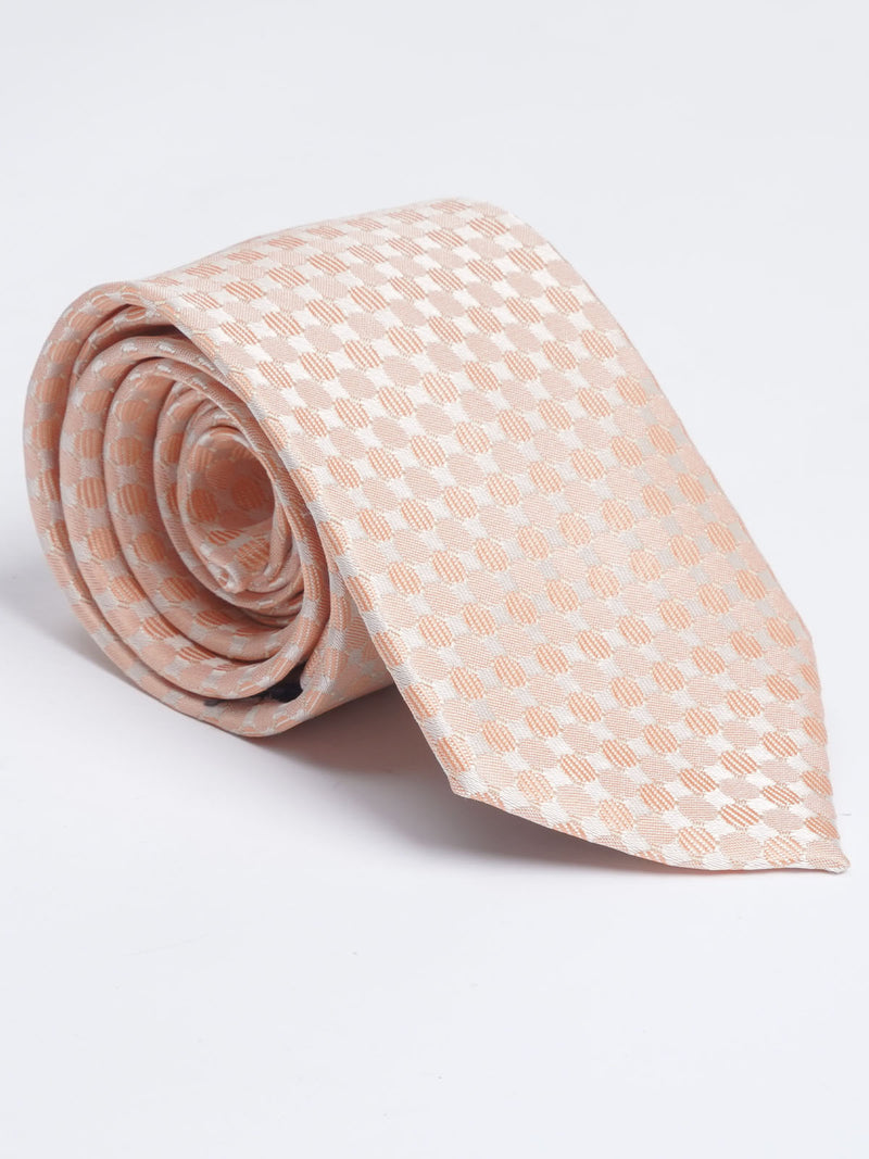 Peach Designer Self Tie (TIE-1165)