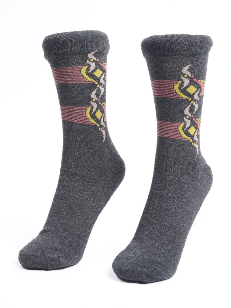 Black Designer Socks  (SOCKS-1169)