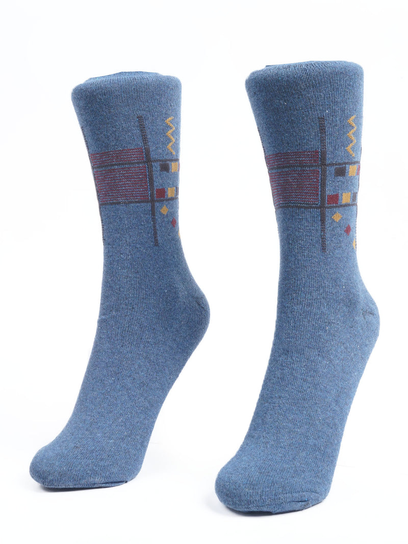 Blue Designer Socks  (SOCKS-1171)