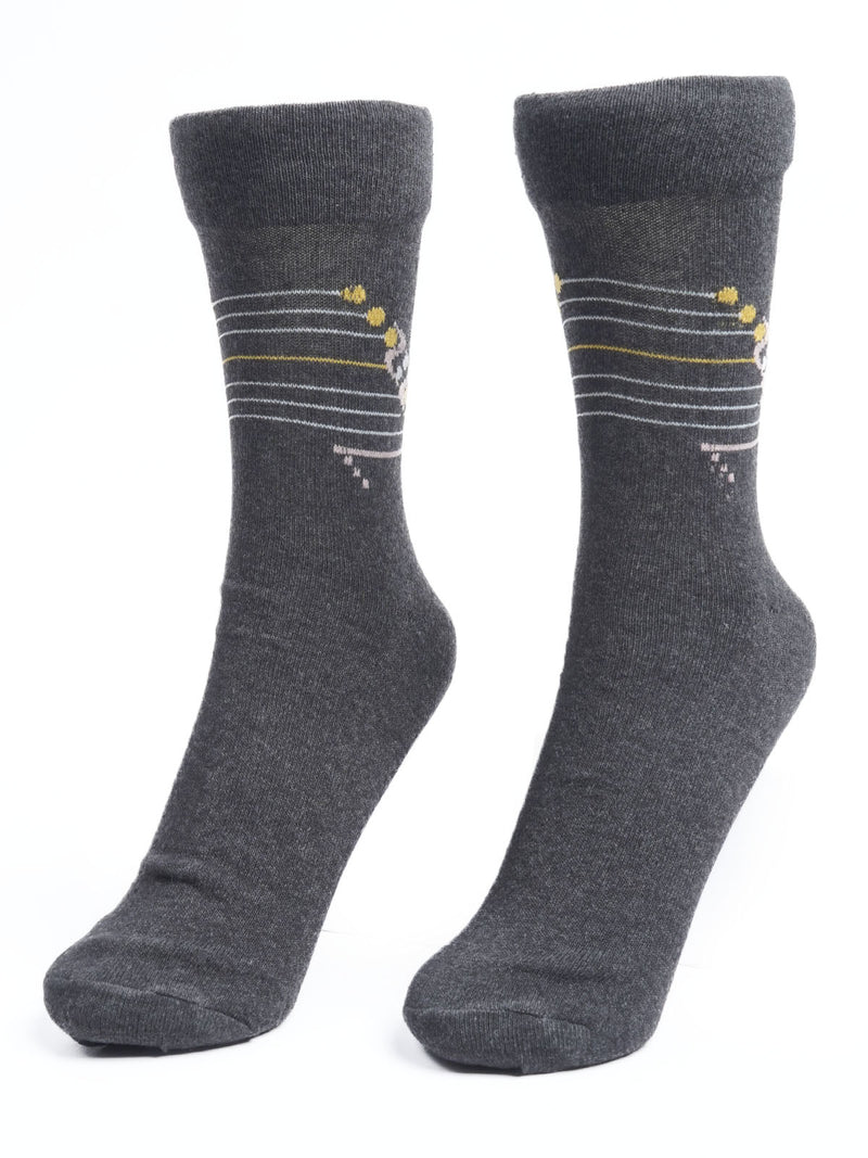 Black Designer Socks  (SOCKS-1174)