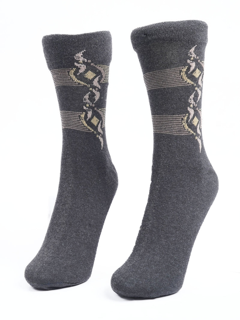 Black Designer Socks  (SOCKS-1181)