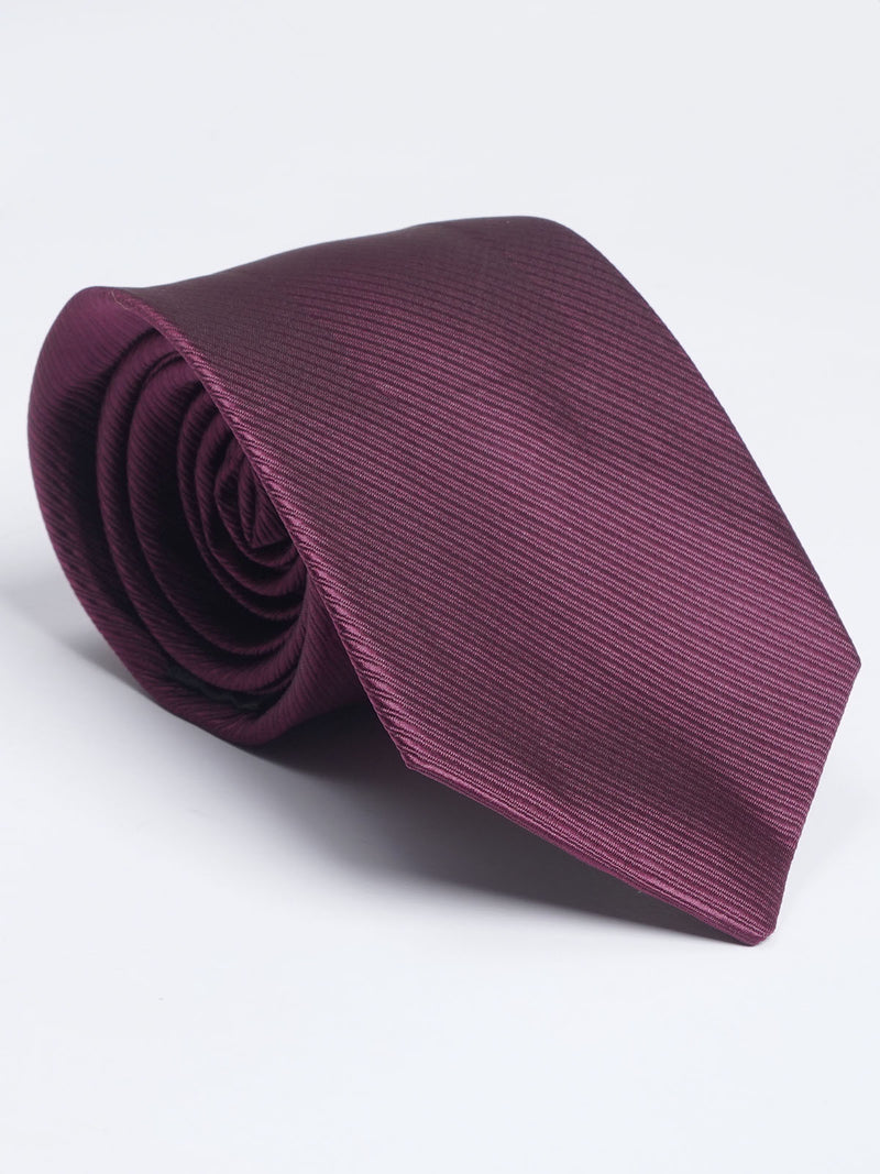 Dark Purple Self Tie (TIE-1184)