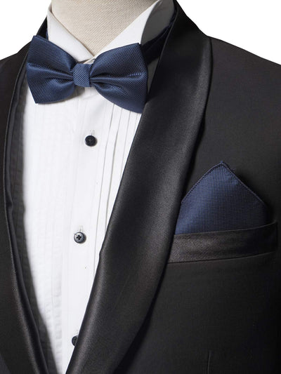 Dark Blue Bow Tie Set (BT-119)