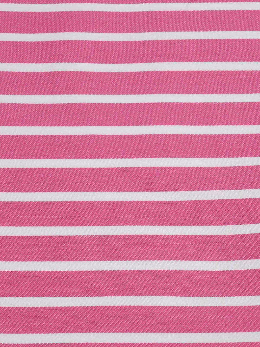 Fuchsia Pink & White Bold Stripes Bespoke Shirt (BSST-007)