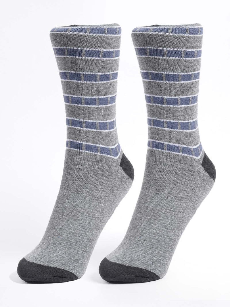 Grey Designer Socks (SOCKS-1202)