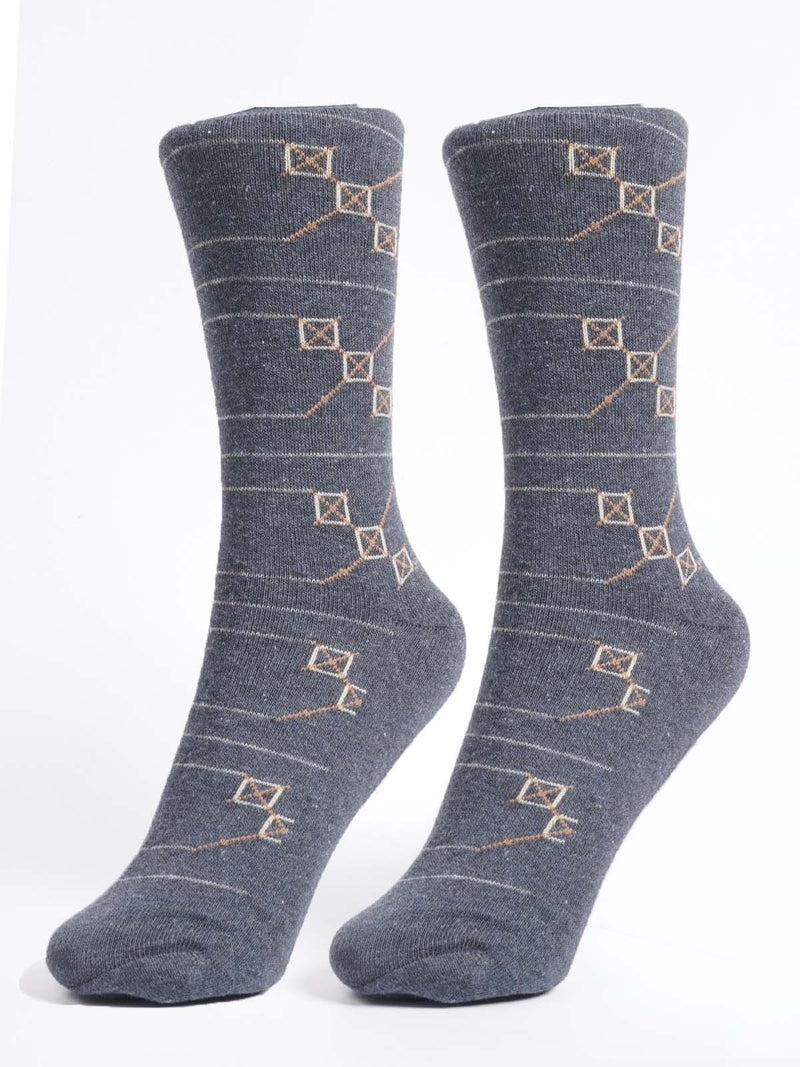Blue Designer Socks (SOCKS-1203)