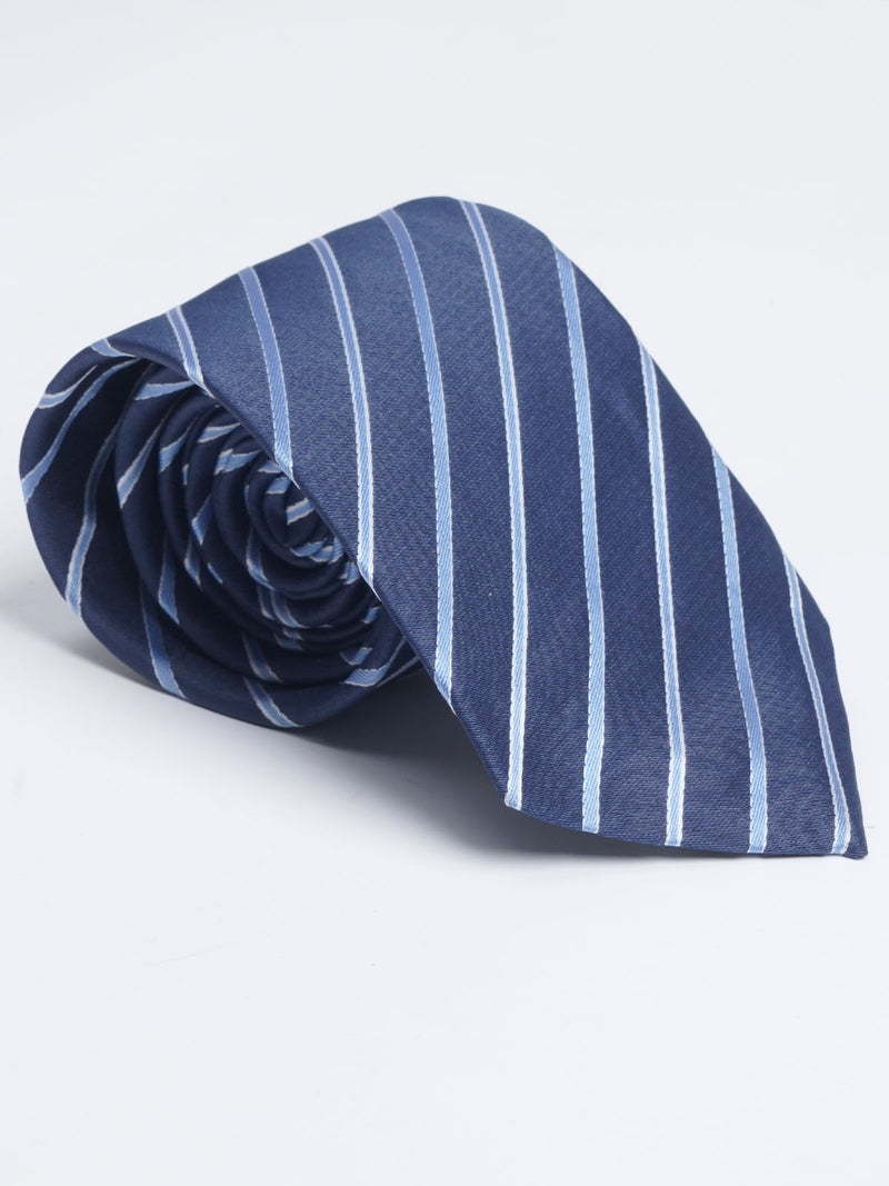 Navy Blue Designer Self Tie (TIE-1207)