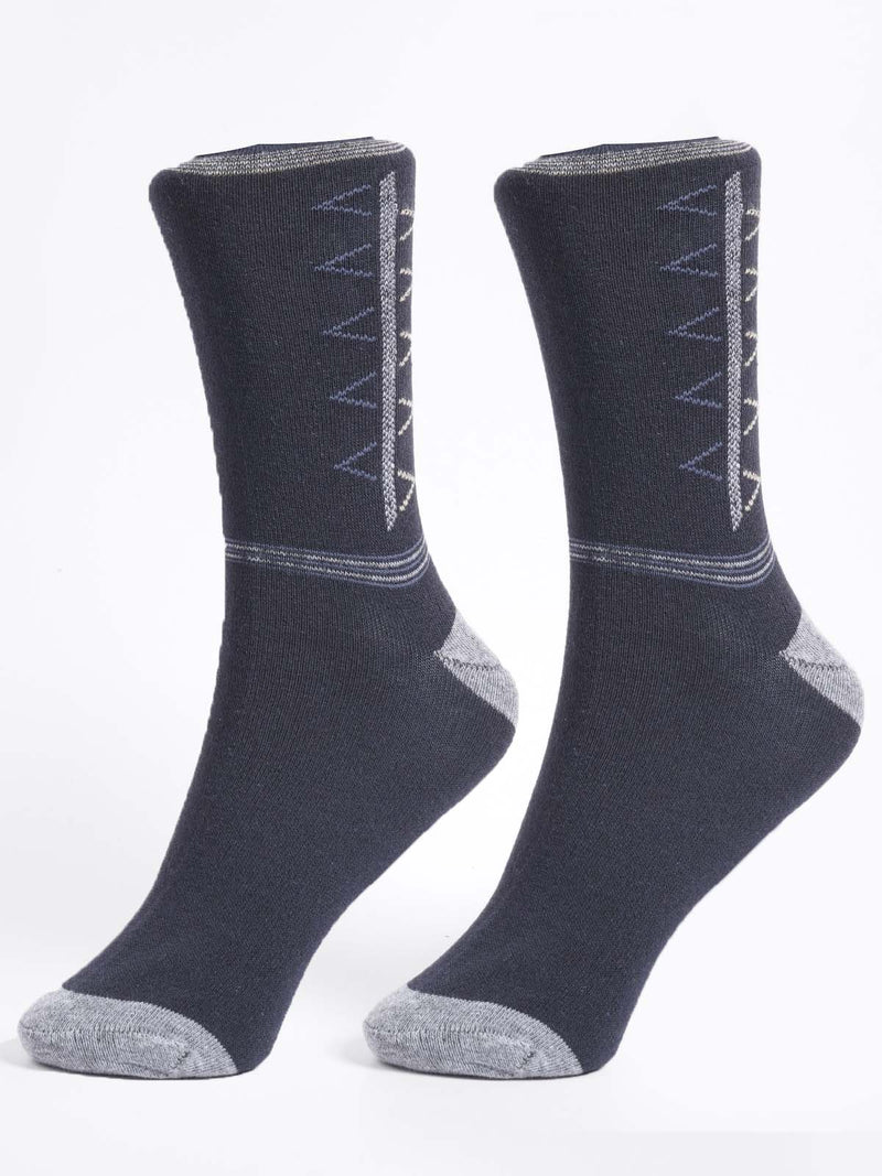 Navy Blue Designer Socks (SOCKS-1210)