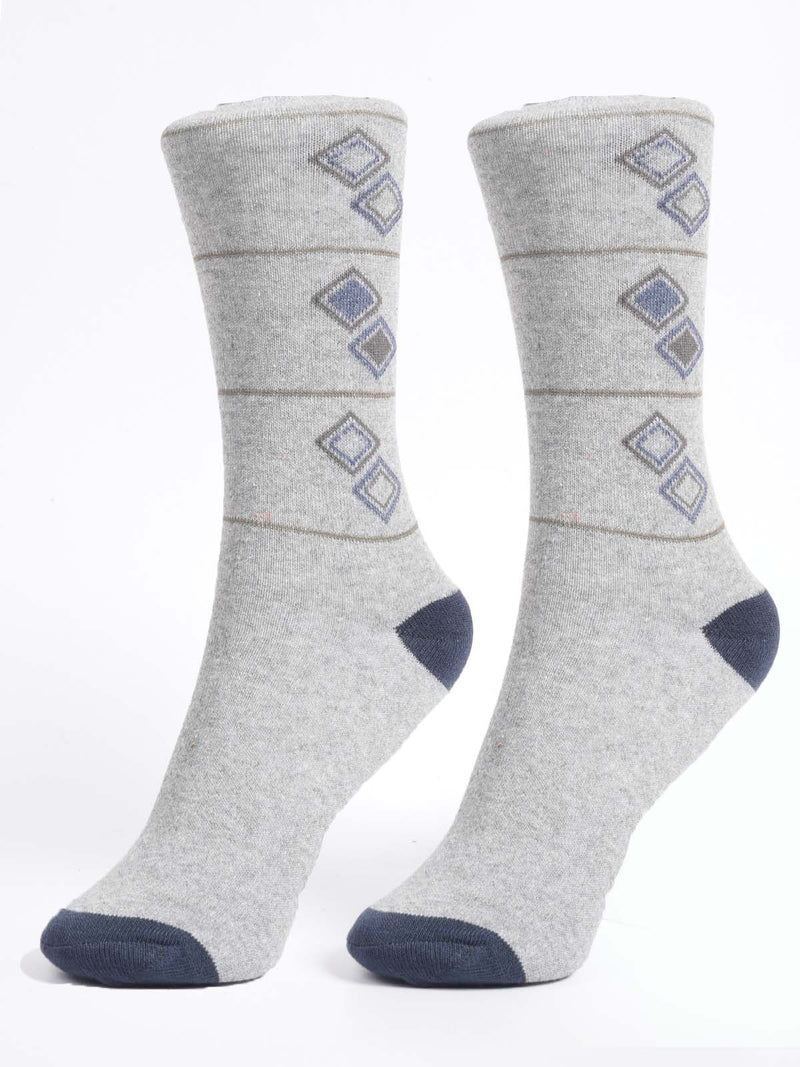 Grey Designer Socks (SOCKS-1212)