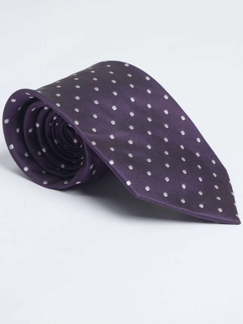 Dark Purple Designer Self Tie (TIE-1213)