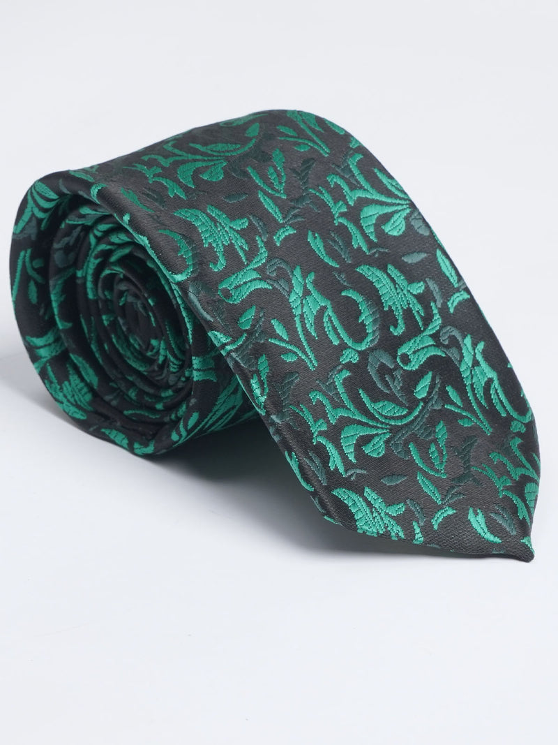 Green Designer Self Tie (TIE-1214)