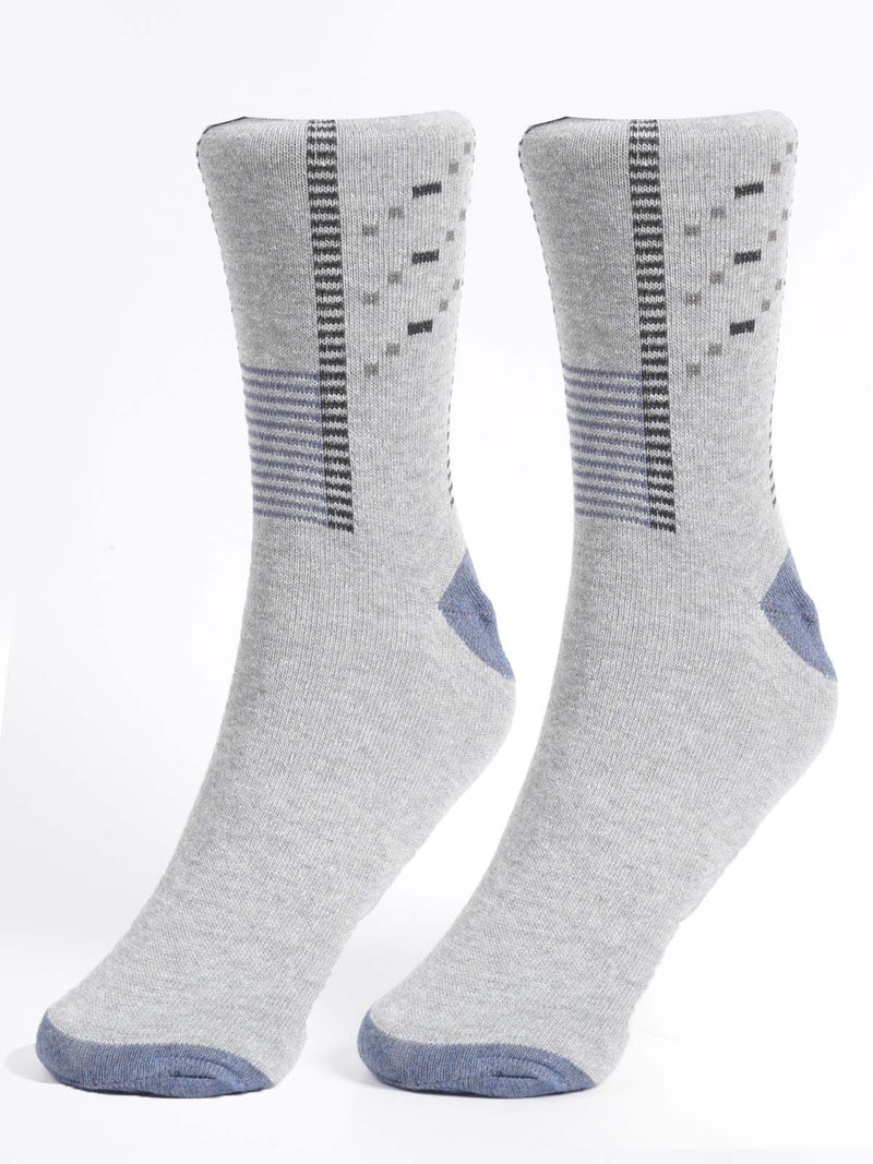 Grey Designer Socks (SOCKS-1214)