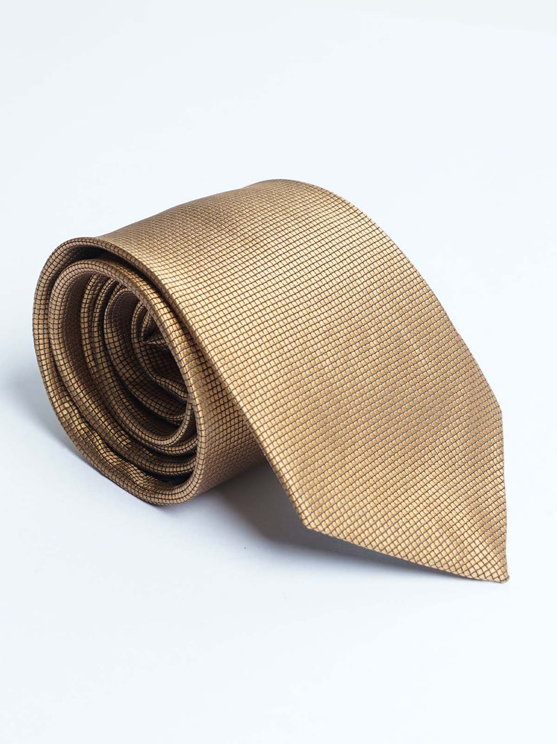 Golden Color Designer Self Tie (TIE-1220)