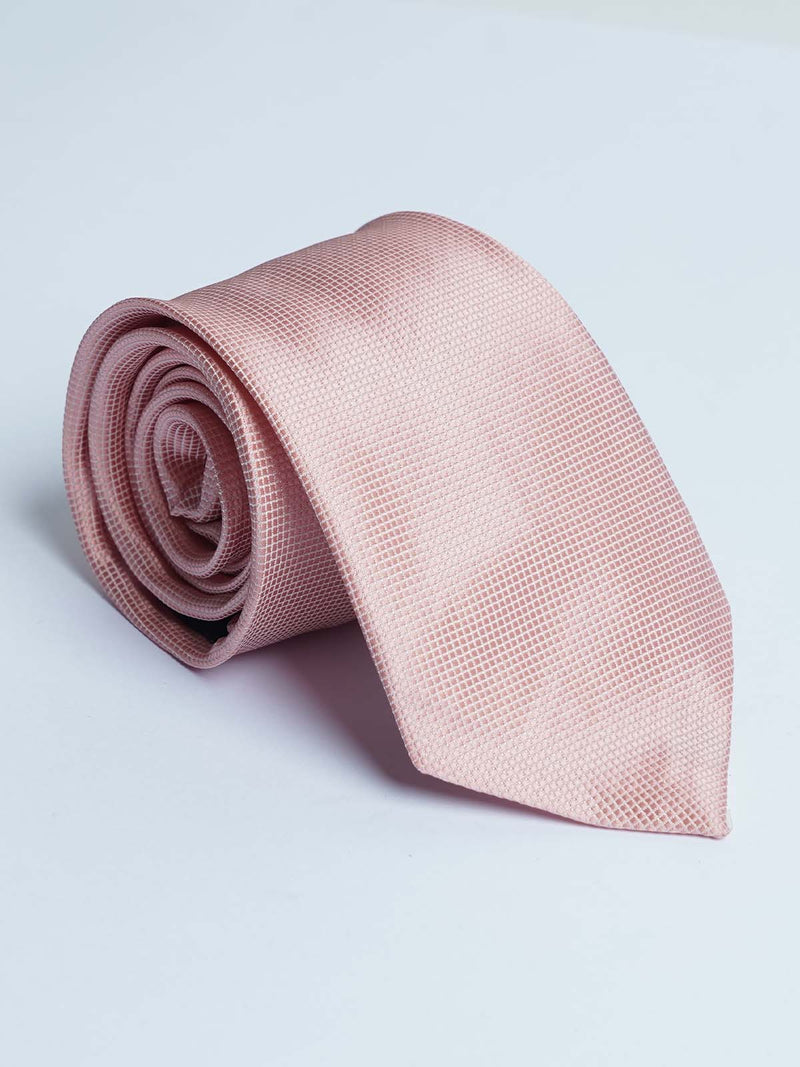 Peach Color Designer Self Tie (TIE-1222)