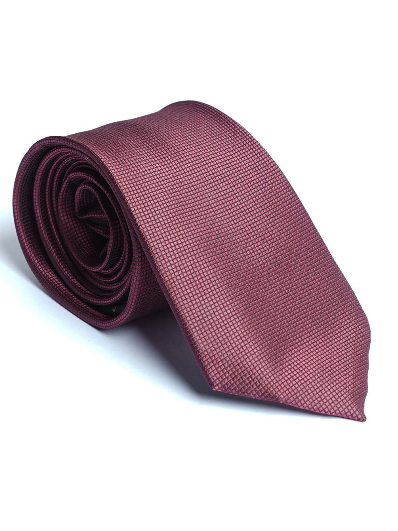 Maroon Color Designer Self Tie (TIE-1223)