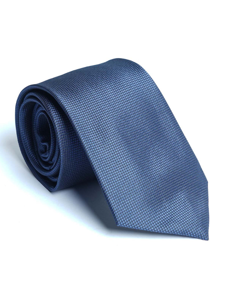 Navy Blue Color Designer Self Tie (TIE-1225)