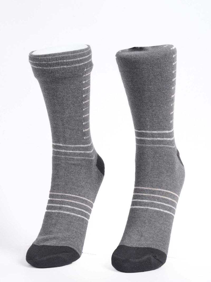 Dark Grey Designer Socks (SOCKS-1225)