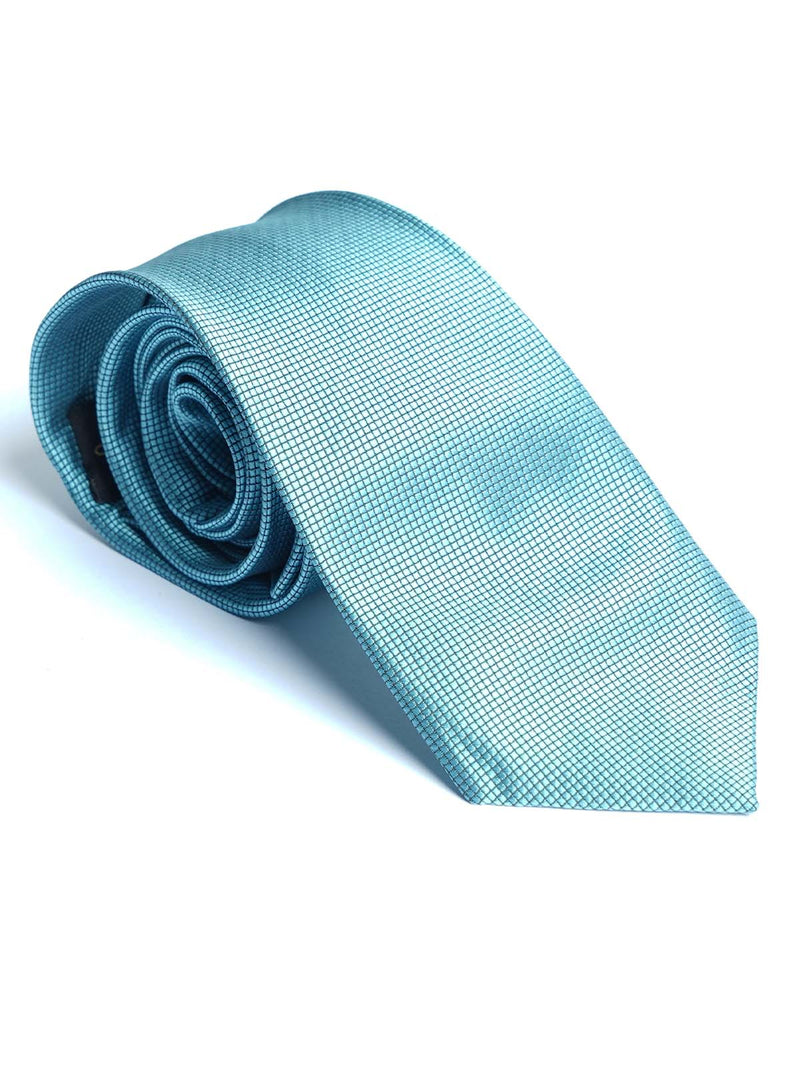 Aqua Blue Designer Self Tie (TIE-1226)