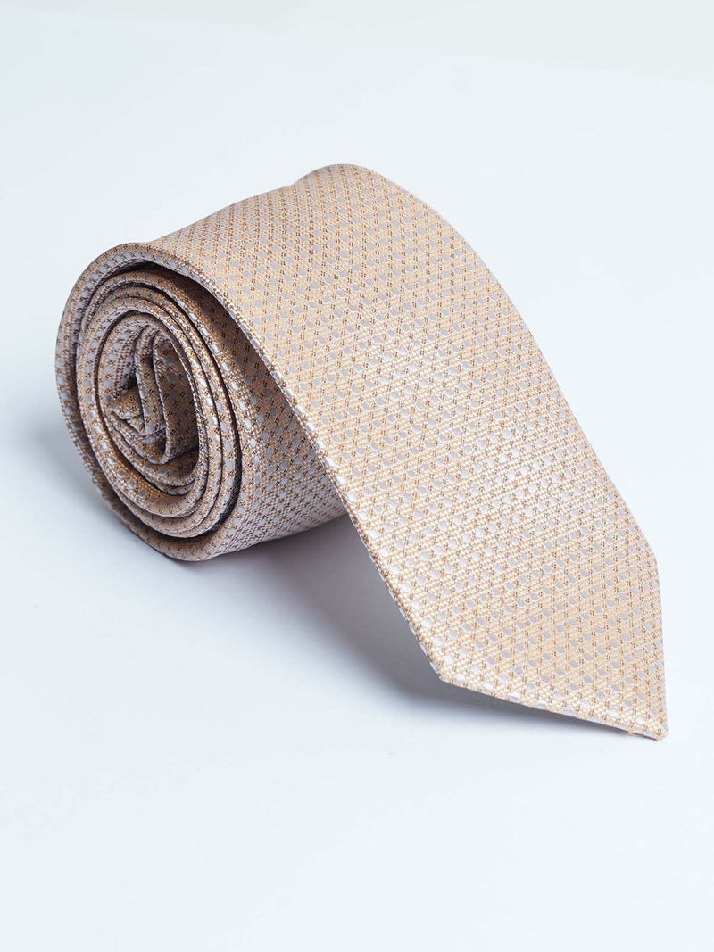 Light Brown Designer Self Tie (TIE-1230)