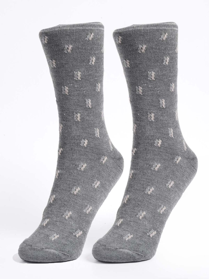 Dark Grey Designer Socks (SOCKS-1231)