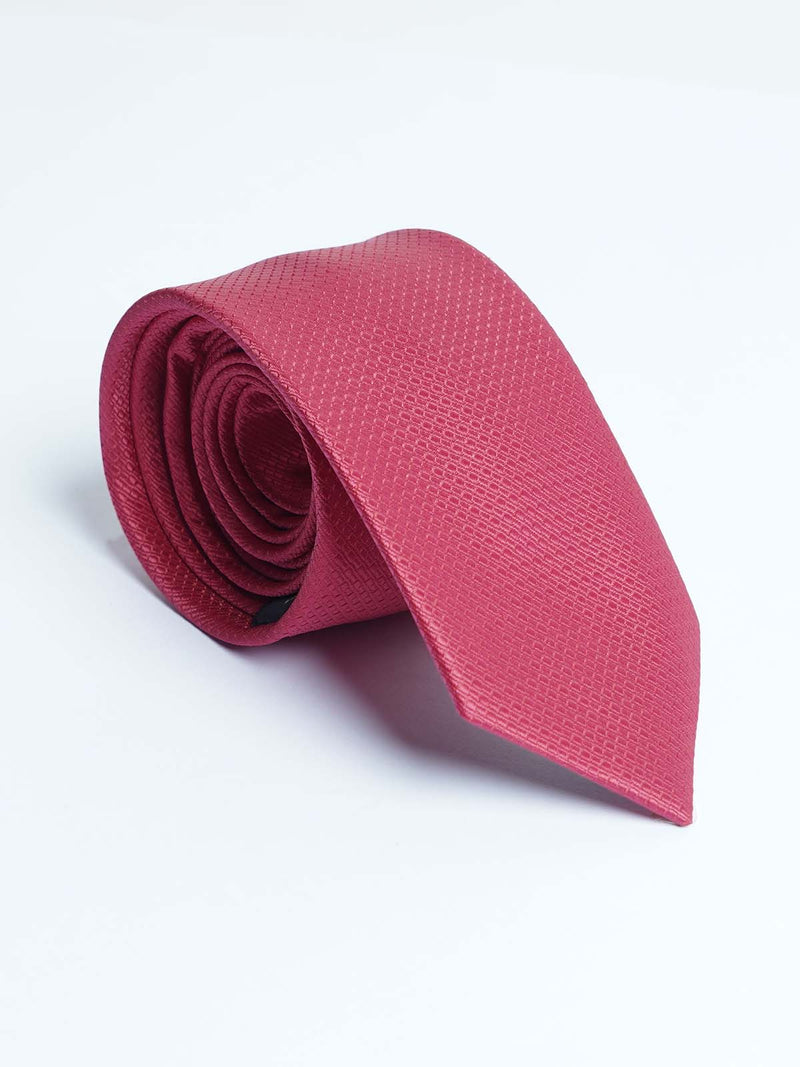 Red Designer Self Tie (TIE-1233)