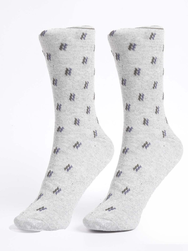 Grey Designer Socks (SOCKS-1234)