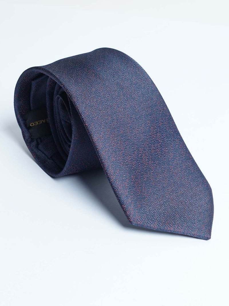 Navy Blue Designer Self Tie (TIE-1235)