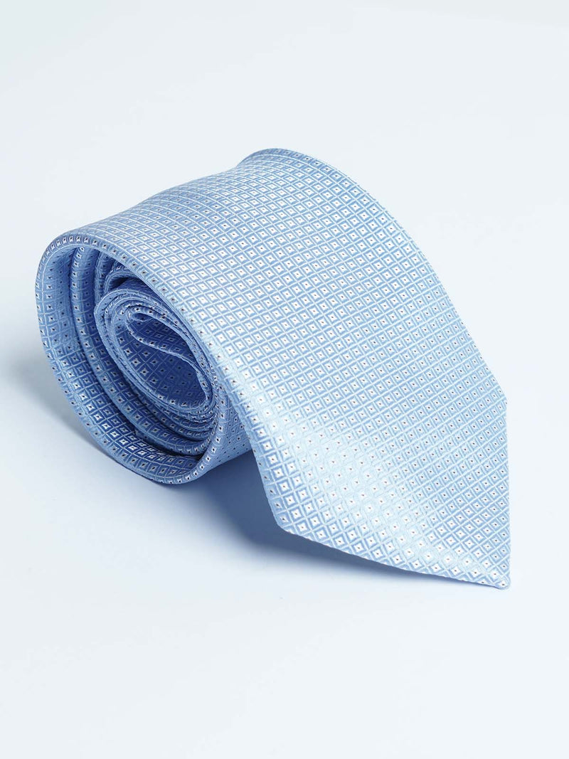 Light Blue Designer Self Tie (TIE-1243)