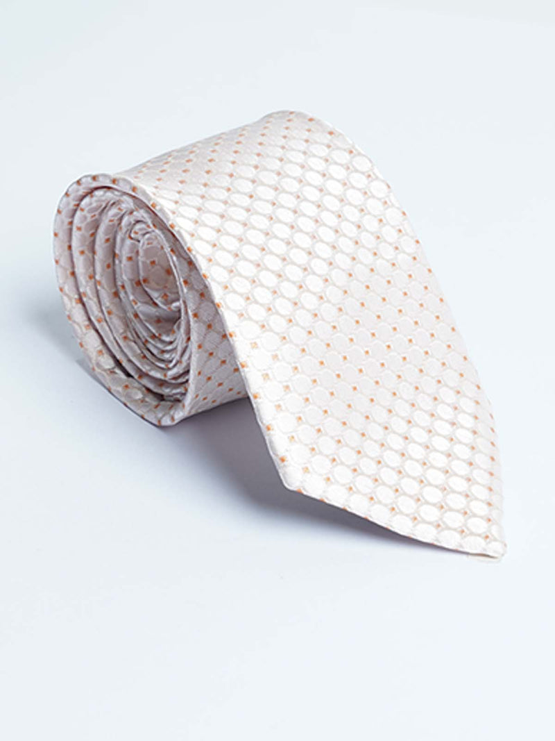 Peach Designer Self Tie (TIE-1249)