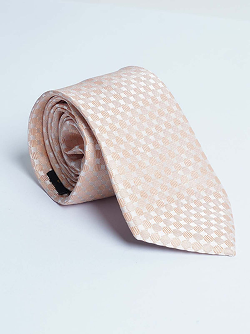 Orange Designer Self Tie (TIE-1263)