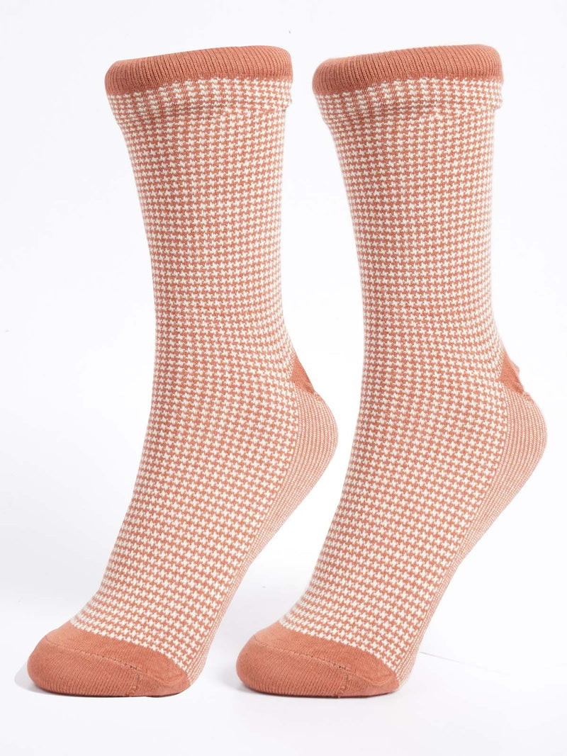 Deep Orange Designer Socks (SOCKS-1273)