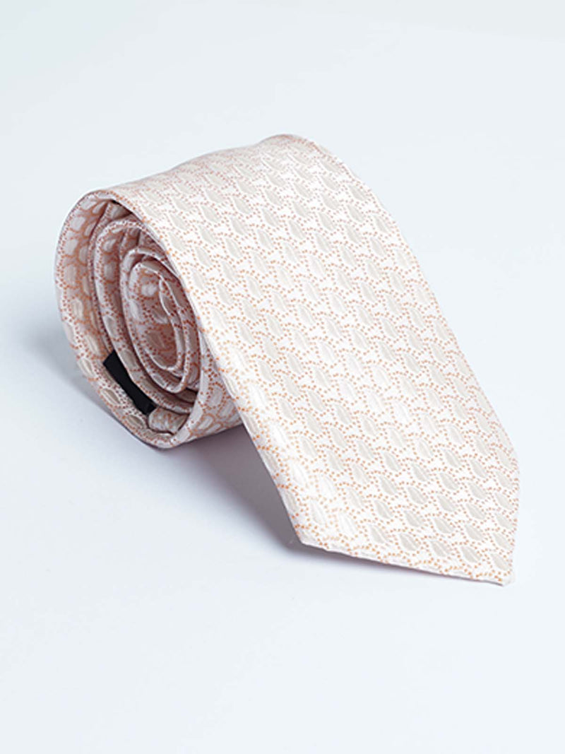 Peach Designer Self Tie (TIE-1273)