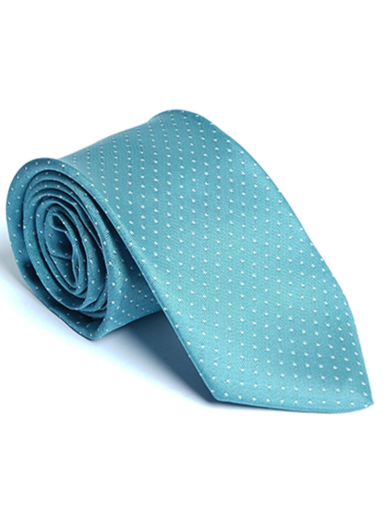 Aqua Blue Designer Self Tie (TIE-1275)