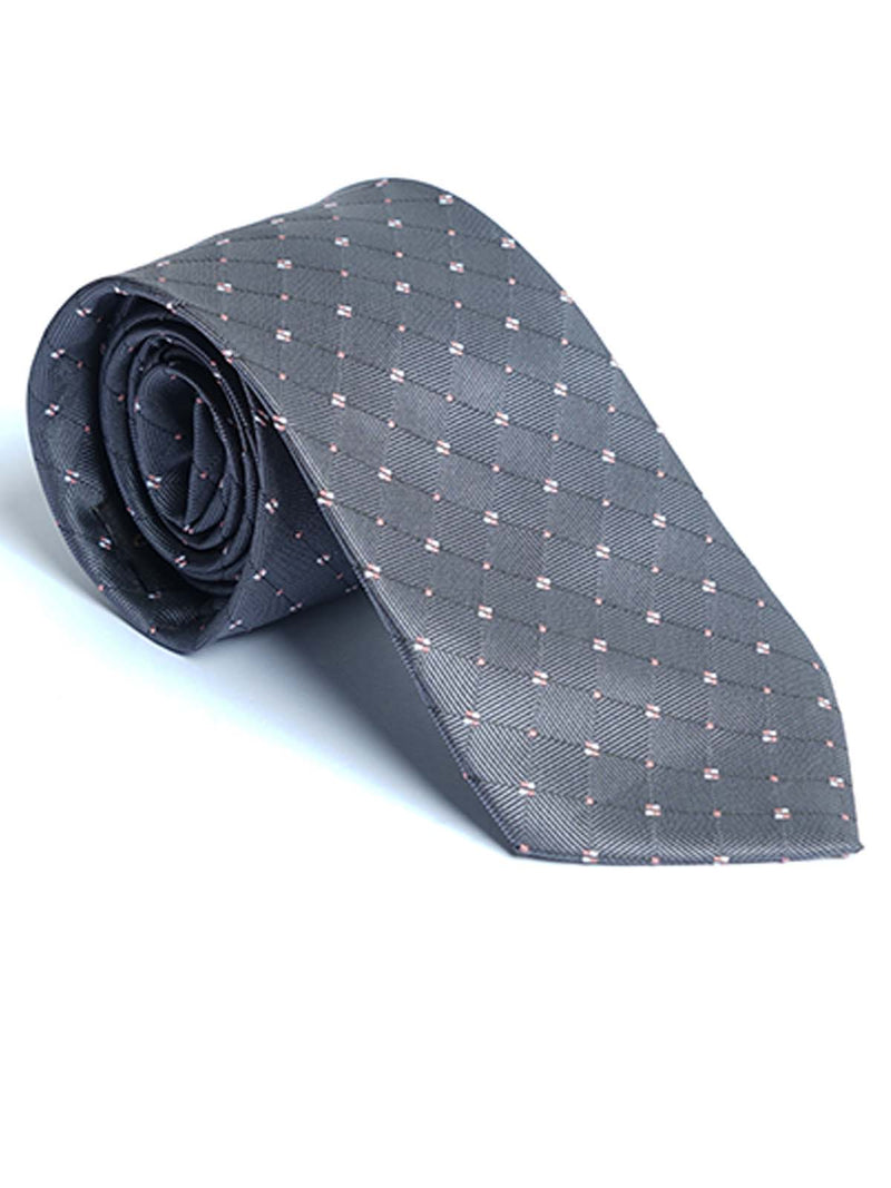 Dark Grey Designer Self Tie (TIE-1282)