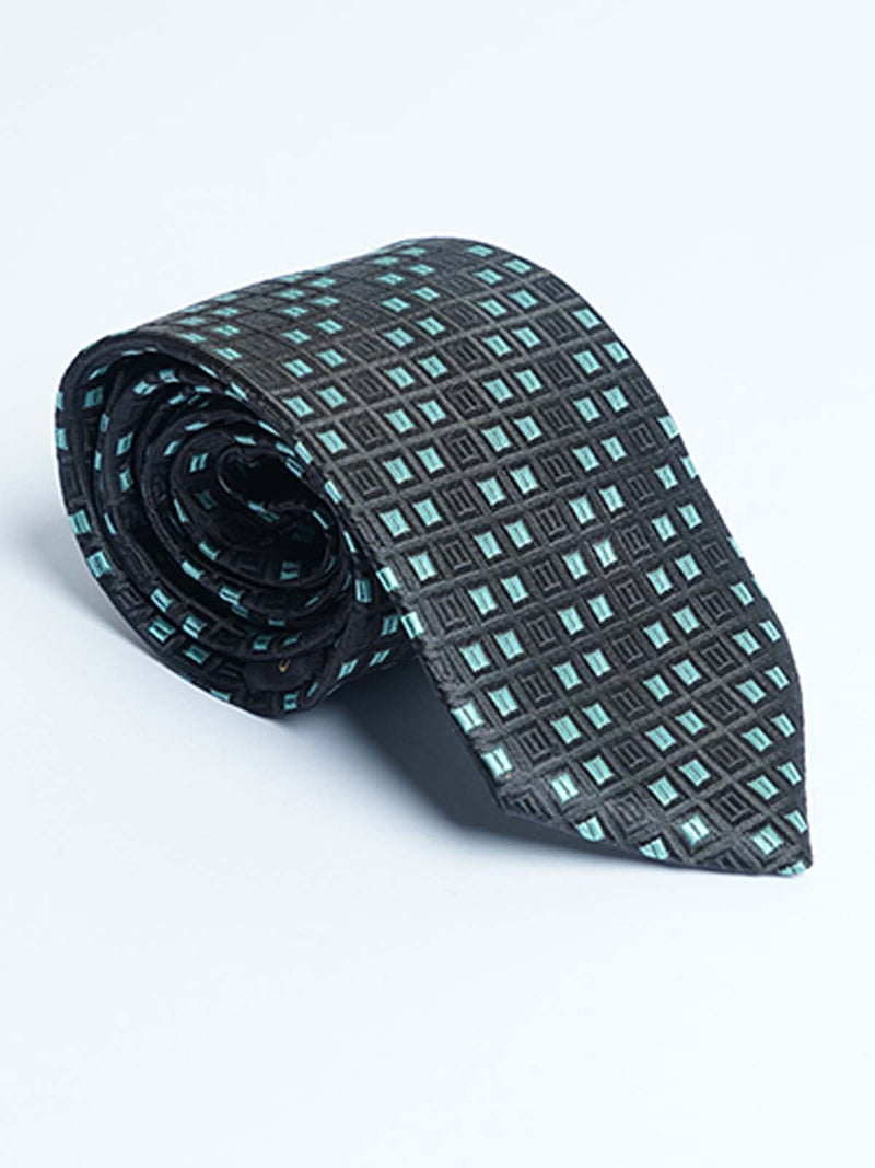 Green Designer Self Tie (TIE-1289)