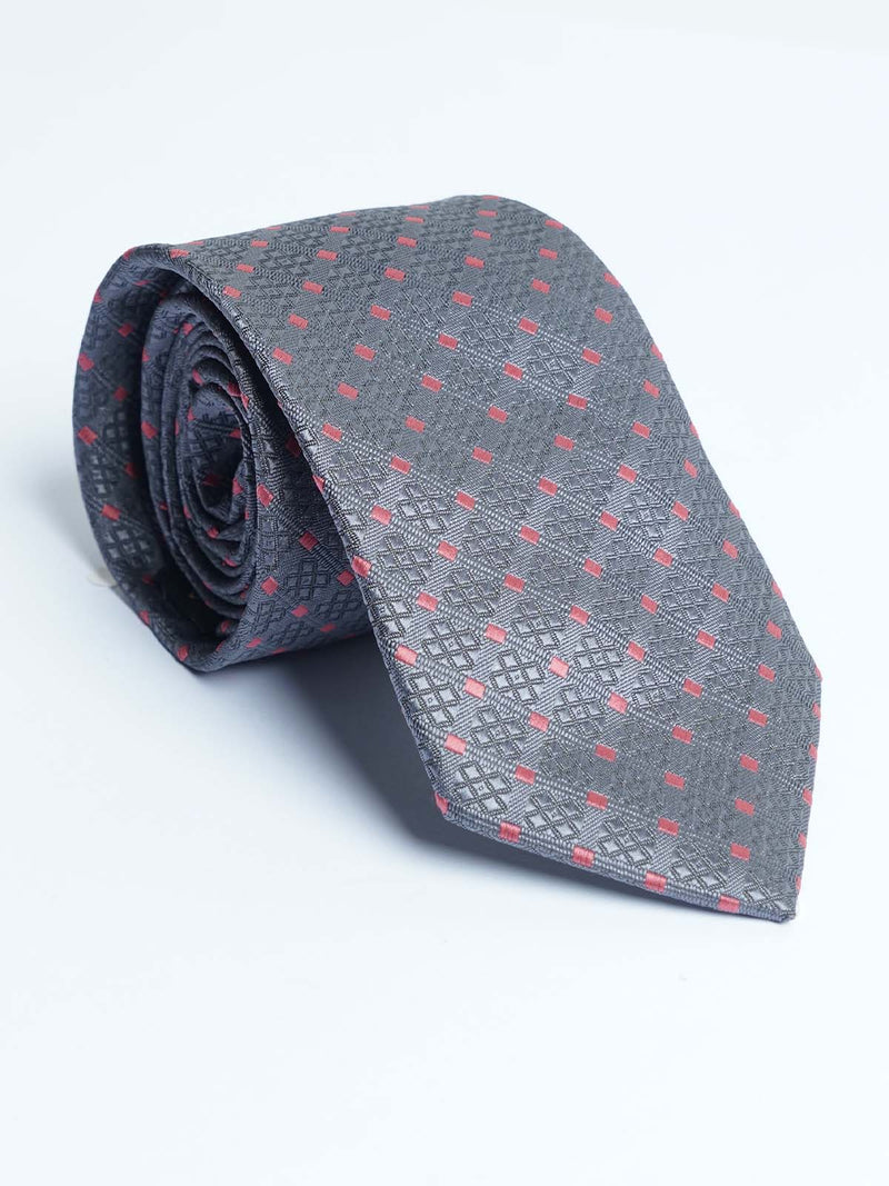 Grey Designer Self Tie (TIE-1291)