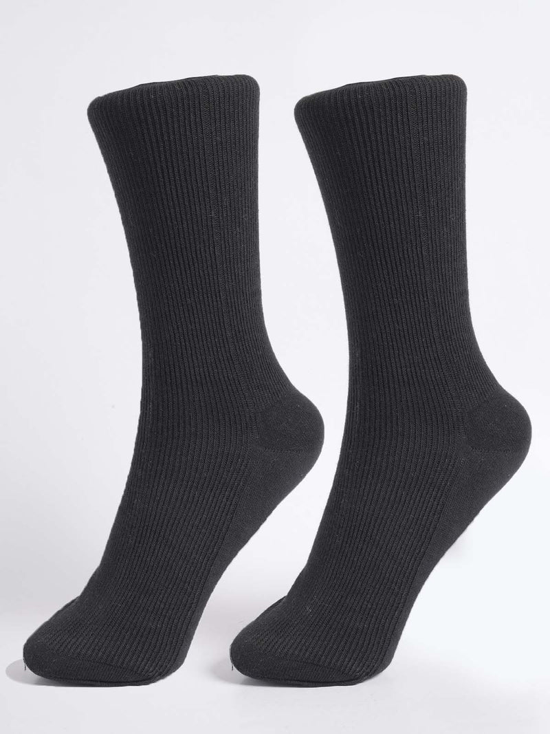 Black Plain Socks (SOCKS-1314)