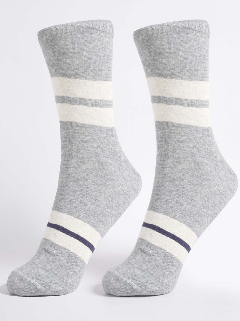 Light Gray Designer Socks (SOCKS-1317)